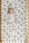 Butterfly Migration Crib Sheet