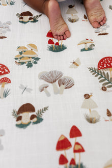  Mushroom Crib Sheet