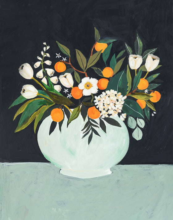 Orange Blossom Art